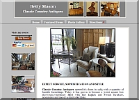Betty Mason Classic Country Antiques Web Site